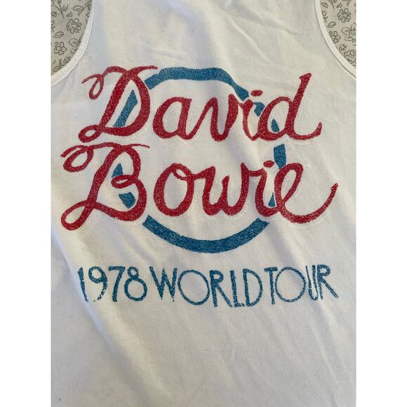 David Bowie 1978 World Tour Tank Top Archive Medium - Picture 6 of 6